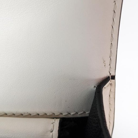 SOLD Prada Cahier Medium White Leather Cross Body Bag - Picture 9 of 12